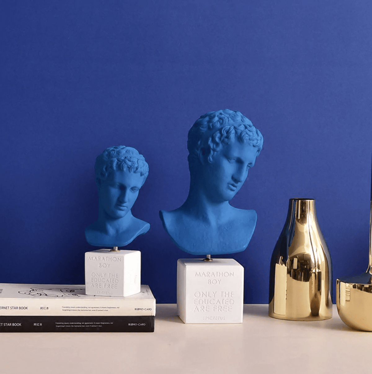 Azure David Sculpture
