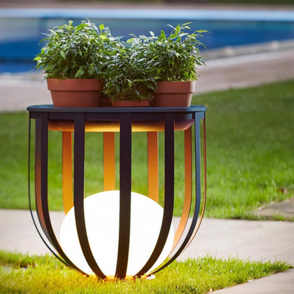 Solar Garden Stake Light with Flower Design for Pathways & Patios 22 in or 37 in Aluminum LED Accent for Yard Landscaping Outdoor Walkway Li