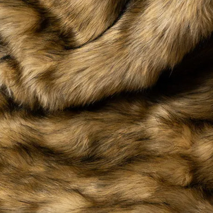 Plush Faux Fur Throw Blanket 80x60 Inches Luxe Textured Oversized Accent for Couch Bed Sofa Chair Living Room Bedroom Decor Soft Warm Machin