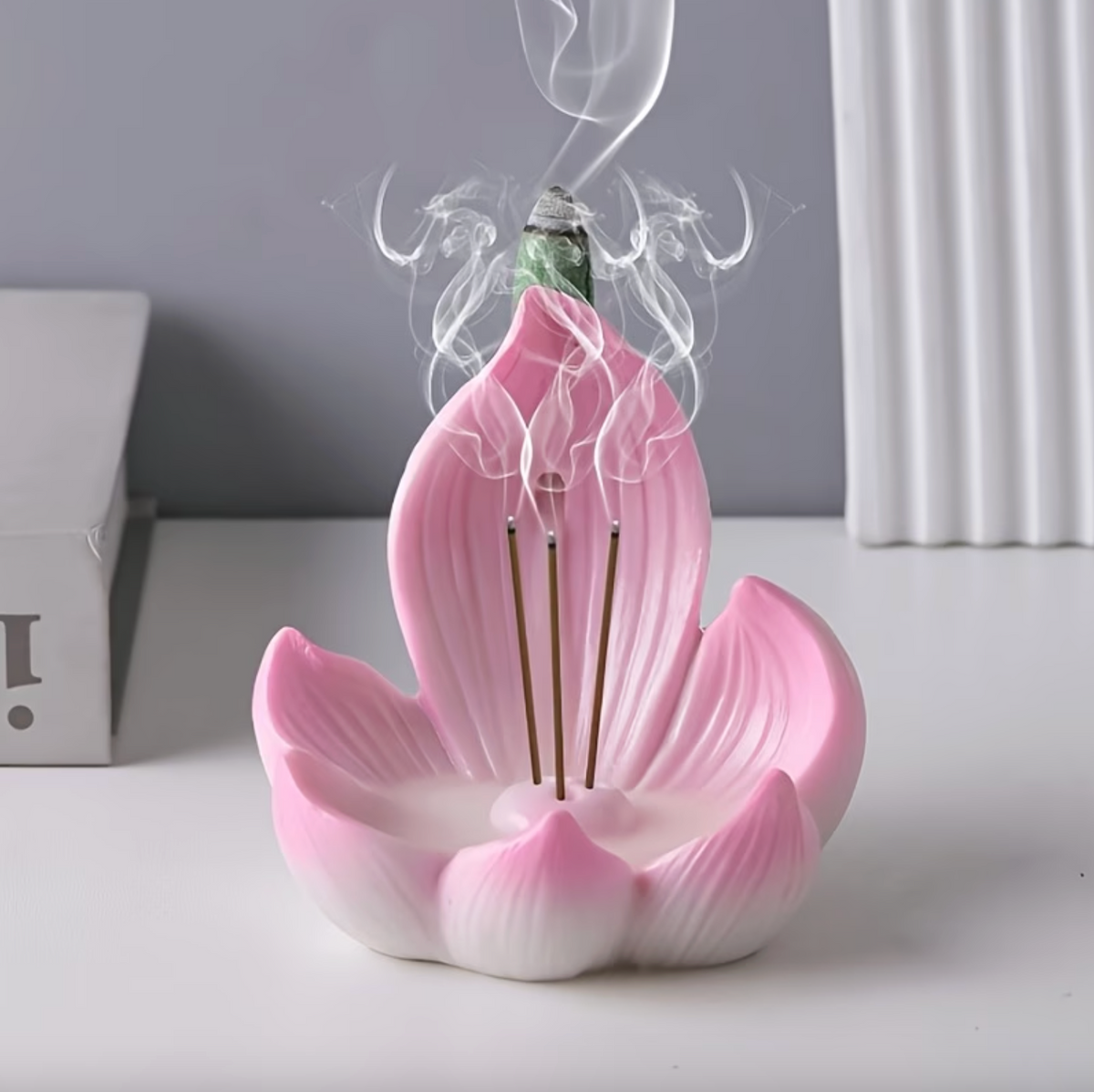 ZenBloom™ – Lotus Incense Fountain