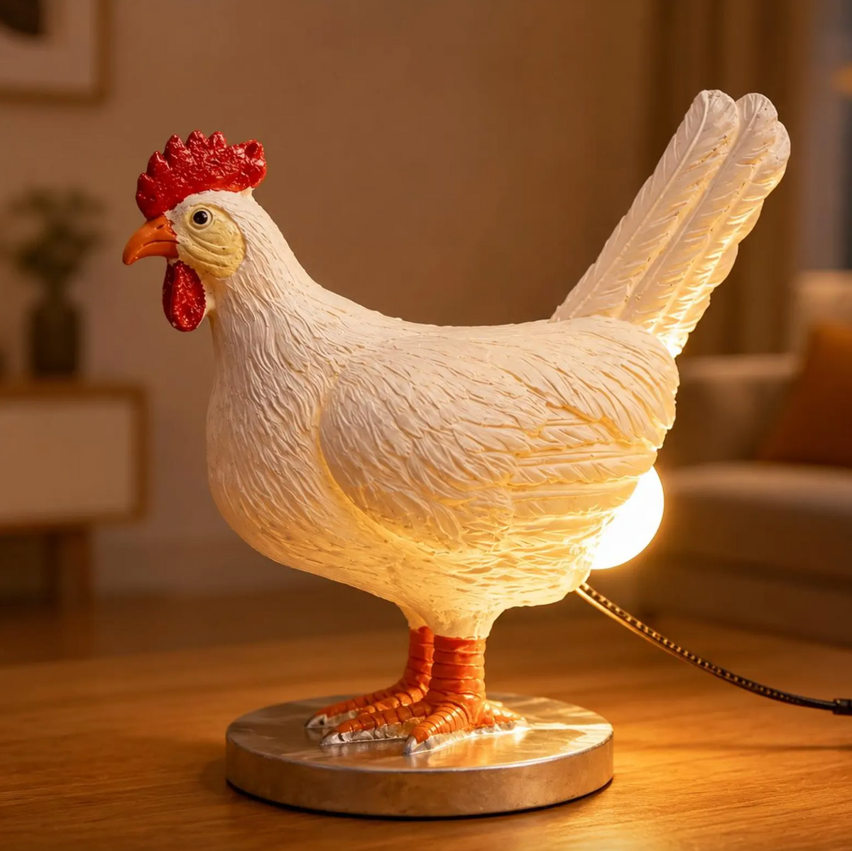 Cheeky Charlie™ – The Eggsecutive Lamp