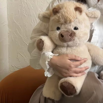 SnuggleMoo™ – Cozy Highland Plush