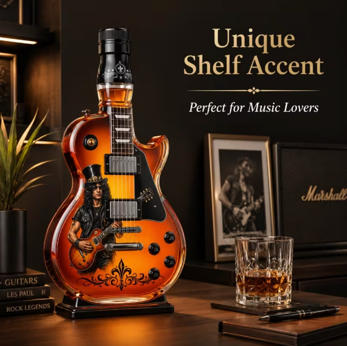 RockReserve™ – Guitar Decanter