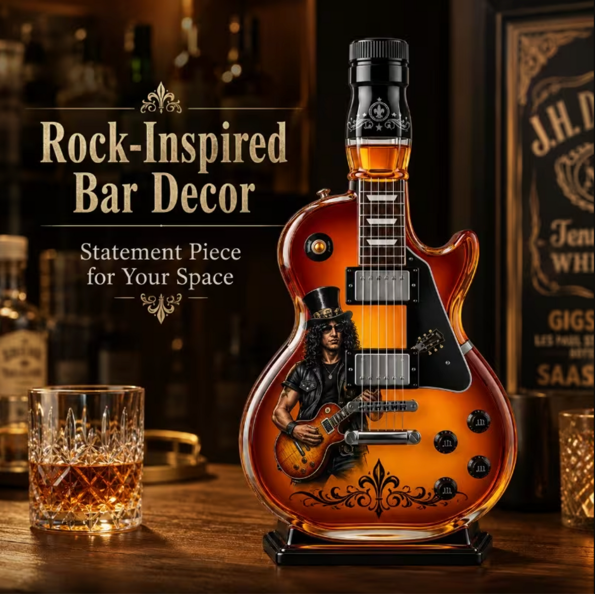 RockReserve™ – Guitar Decanter