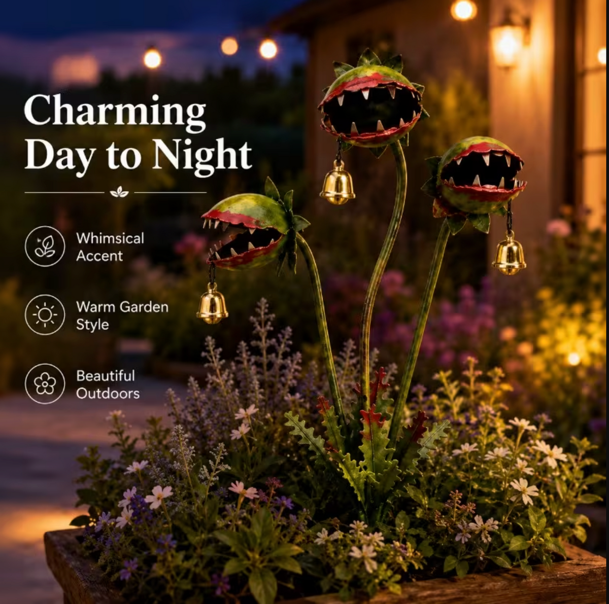 PiranhaBloom™ – Garden Stake