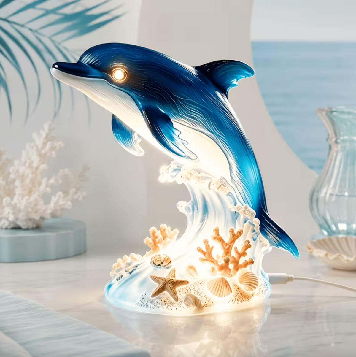 Delphina™ – Ocean Glow Lamp