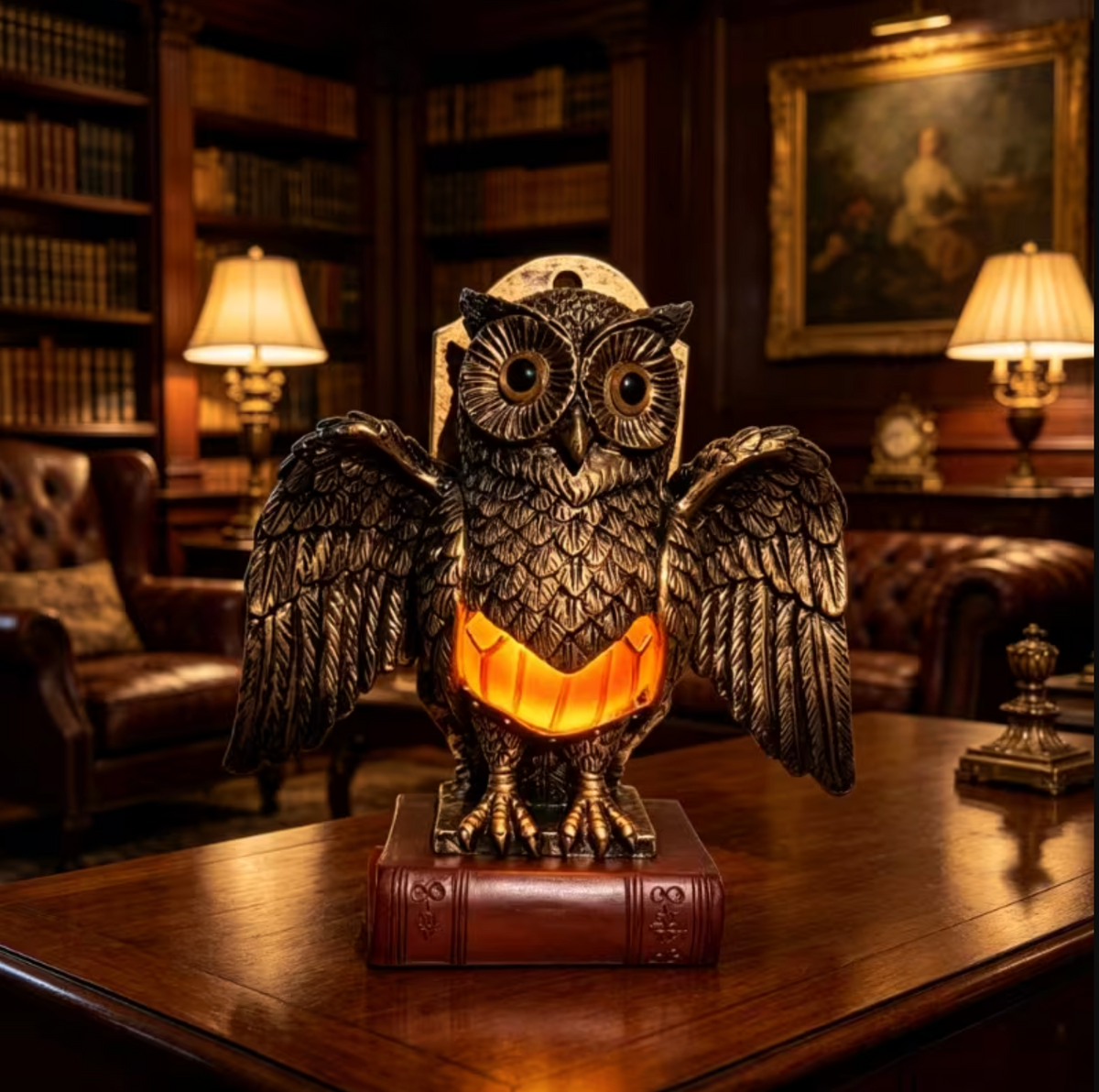 Noctowl™ – Vintage Owl Wall Lamp