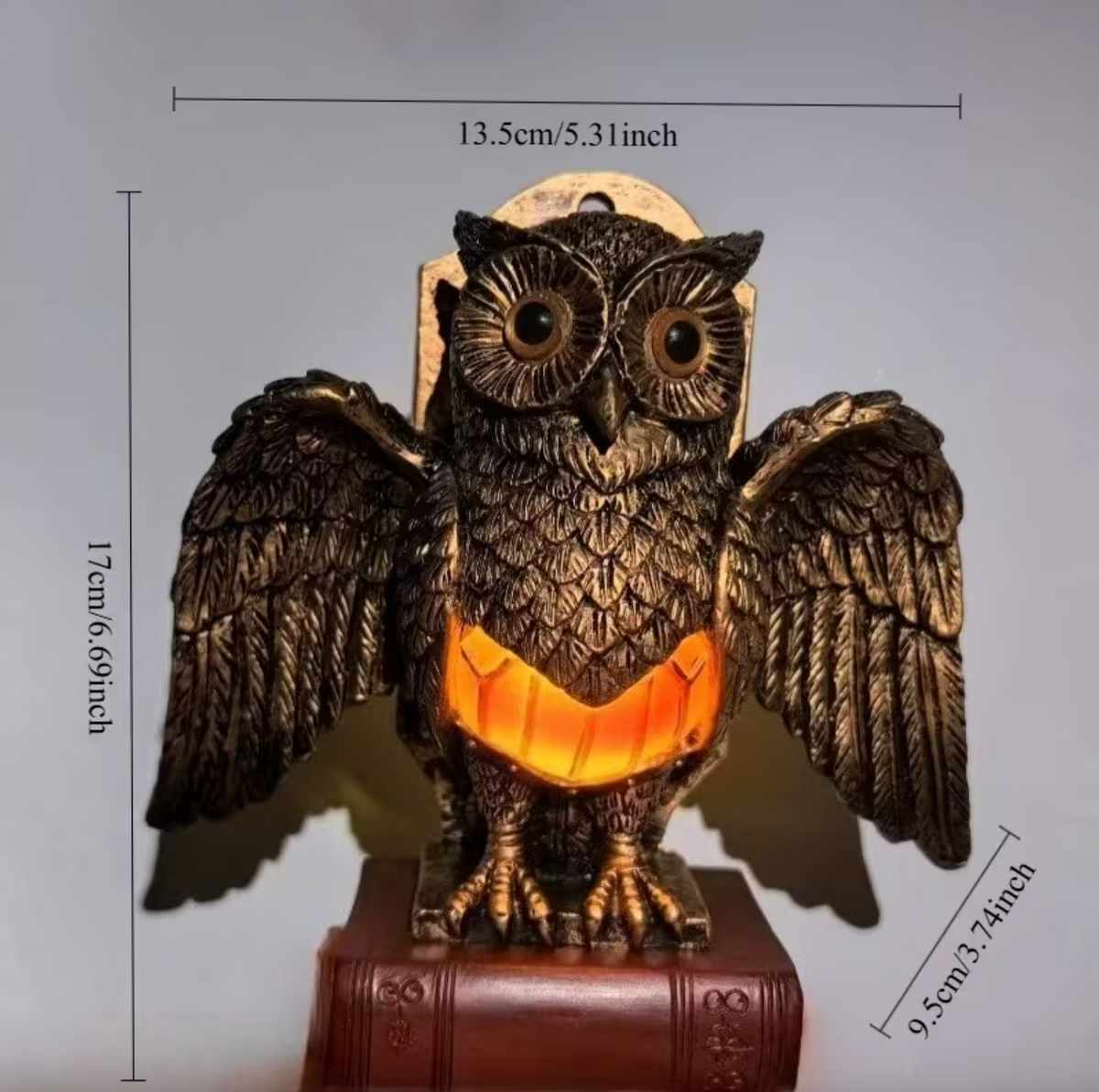 Noctowl™ – Vintage Owl Wall Lamp