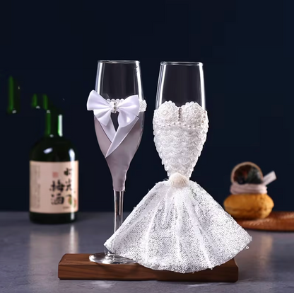 EverVow™ – Wedding Toast Glass Set