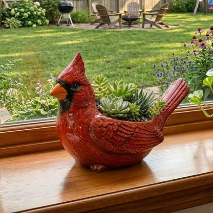 Redford™ – Cardinal Bird Planter