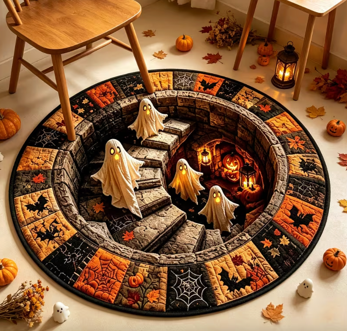 BooBelow™ – Haunted Stairway Rug