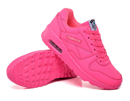 Women's Cushioned Athletic Sneakers – Lightweight Breathable Running Shoes with Air Sole & Anti-Slip Grip for Walking, Gym, Jogging