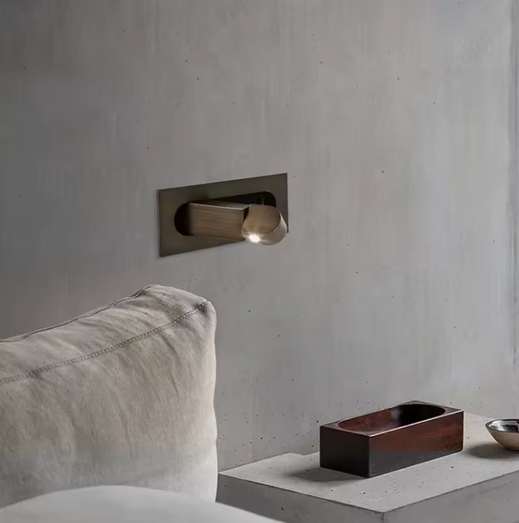 Wall Sconce Reading Light, LED Wall Lamp for Bedroom, Bedside Lamp with Foldable Arm, Modern Wall Light for Living Room