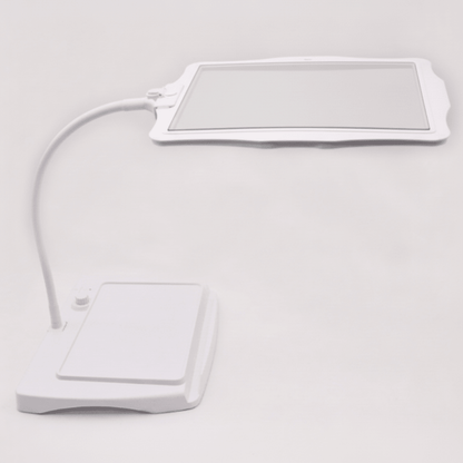 LED Task Light with 3X Magnifier and Adjustable Gooseneck Arm for Close-Up Work, Hobbies, Small Text, Electronics Repair, and Sewing Project