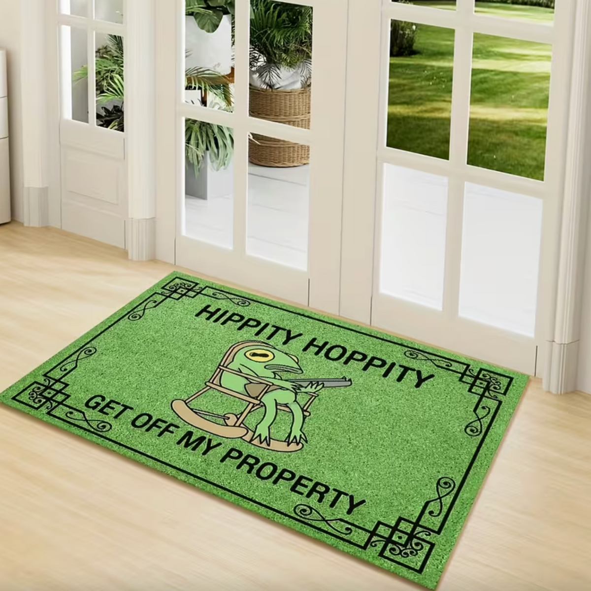 Hippity Hoppity™ – Funny Welcome Mat