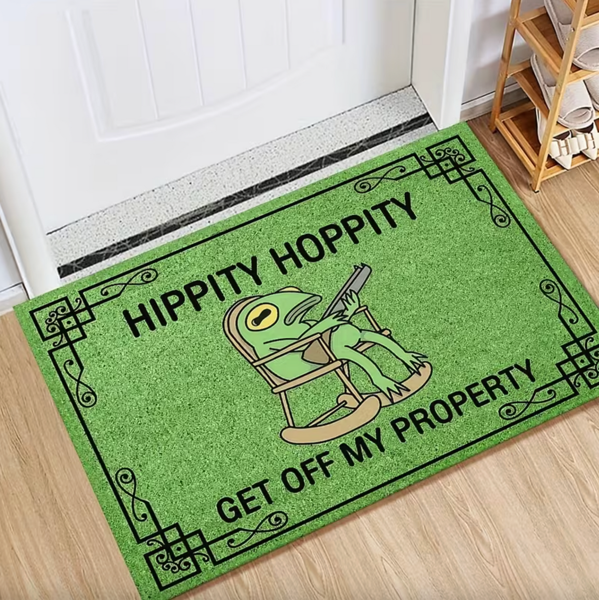 Hippity Hoppity™ – Funny Welcome Mat