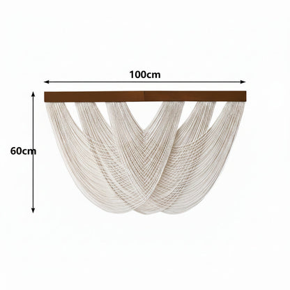 MACRAMELIVA – Minimalist Macrame Wall Hanging for Boho Decor
