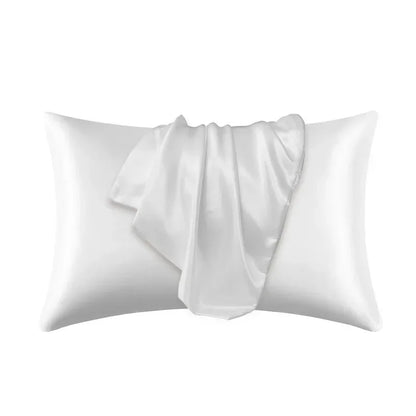 Pure Mulberry Silk Pillowcase 20×28 Inch Gold Standard Pillow Cover for Hair & Skin Care Cooling Breathable Bedroom Sleep Accessory Anti-Fri