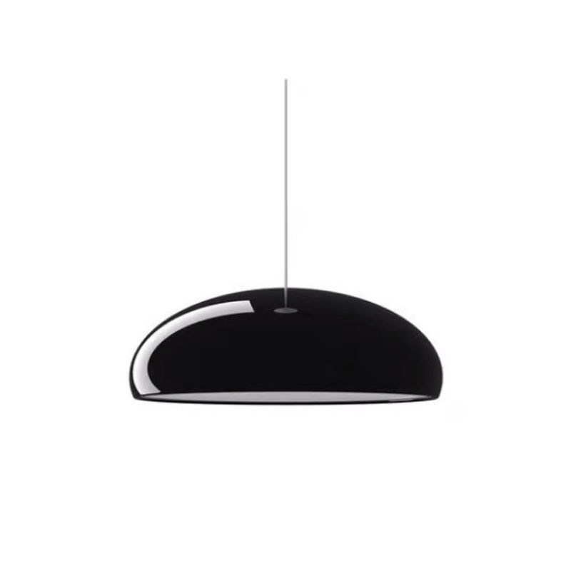 Adjustable Height Metal LED Ceiling Fixture for Dining Room & Kitchen Island | Modern Sculptural Overhead Lighting for Table & Counter | Ind