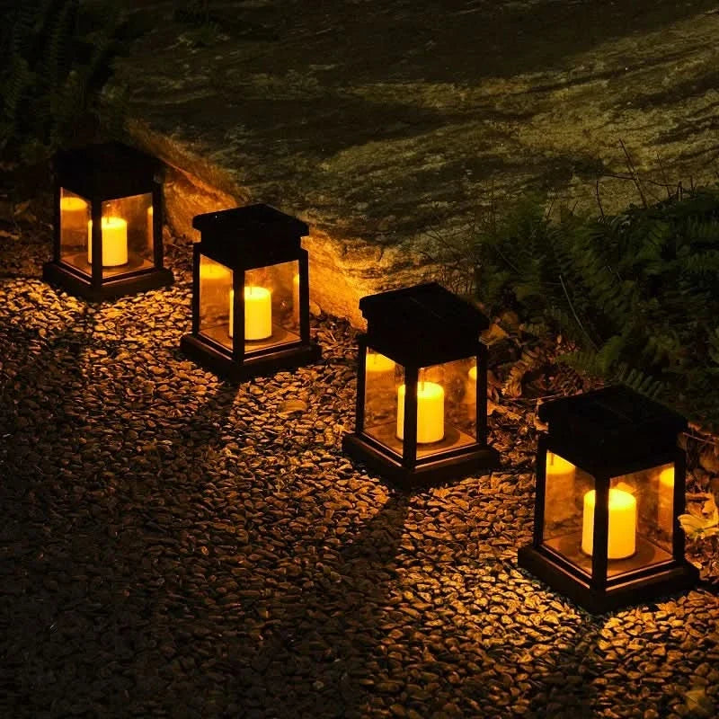 CANDLELIVA – Solar Candle Lantern for Cozy Outdoor Ambience
