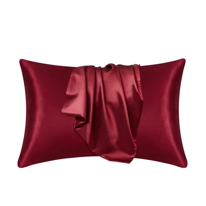 Pure Mulberry Silk Pillowcase 20×28 Inch Gold Standard Pillow Cover for Hair & Skin Care Cooling Breathable Bedroom Sleep Accessory Anti-Fri