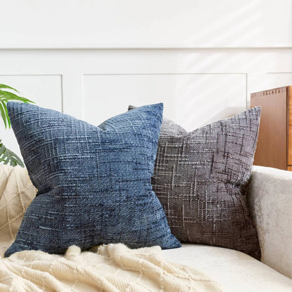 Bamura | Chenille Decorative Cushion with Bamboo Structure | Elegant Design for Cozy Interiors
