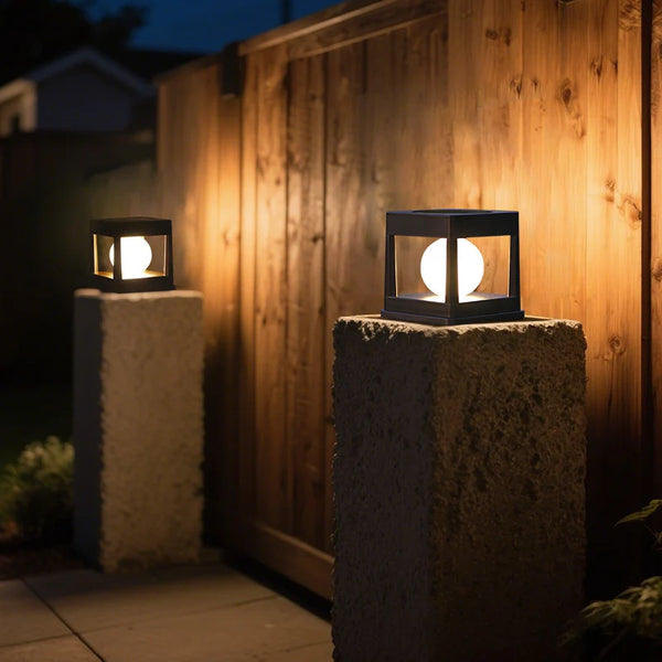 SOLARORA – Automatic Solar Post Light for Outdoor Pathways & Gardens