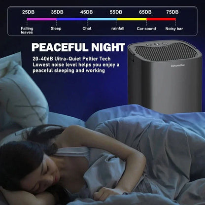 FRESHAURA – Dehumidifier with Night Light for Comfortable Living Spaces