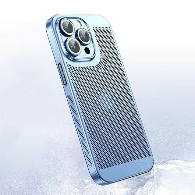 Metal Frame Protective iPhone Case – Slim Clear Cover with Camera Guard & Precise Cutouts for Daily Drop Protection
