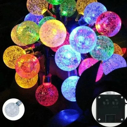 FAIRYNEST – Crystal Garland Lights for Garden & Patio Parties