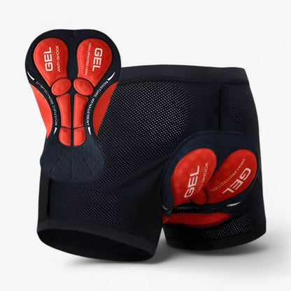 Padded Riding Shorts | 5D Gel Bike Shorts with Breathable Stretch Fabric | Comfortable Cycling Shorts for Men & Women