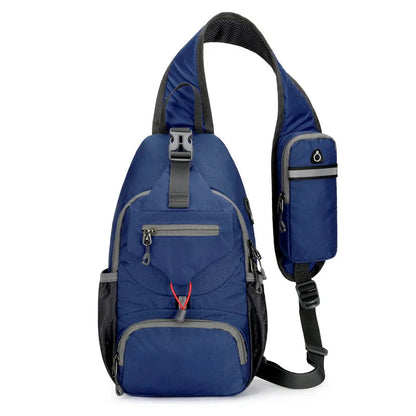 SecurePack | Anti-Theft Waterproof Shoulder Backpack with RFID Protection | Lightweight Travel Bag for Safety and Organization