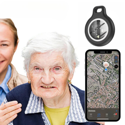 Ortekor SecureTrack | GPS Tracker for Seniors with Waterproof Design & Real-Time Location Updates | Lightweight Device for Safety