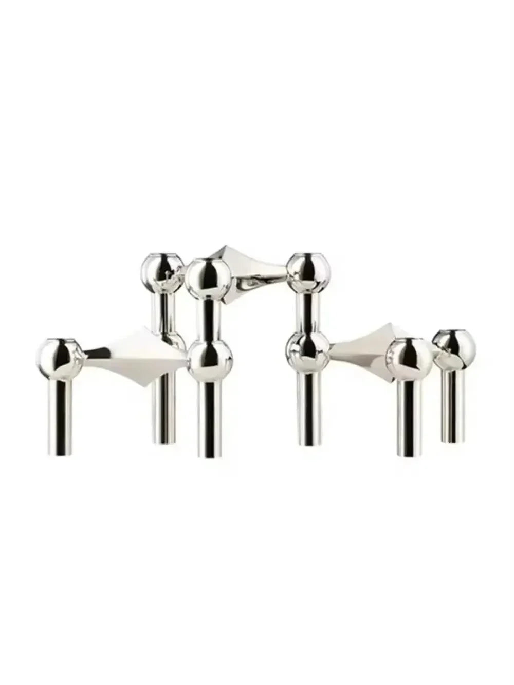 Sleek Contemporary Metal Candle Holder