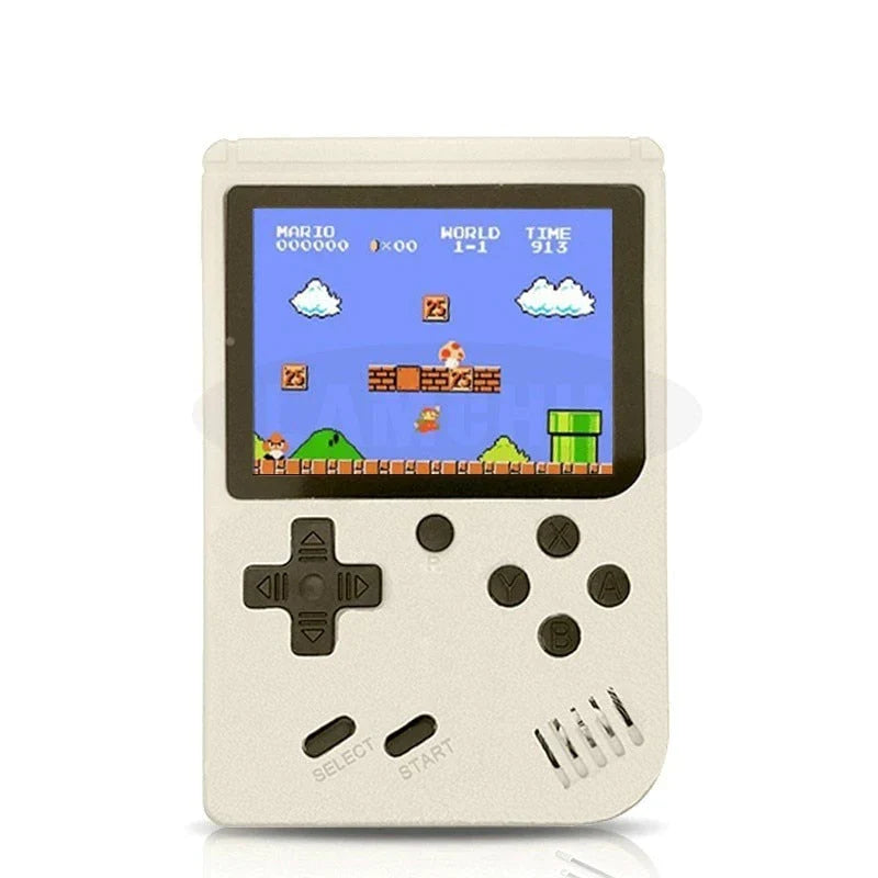 Handheld Gaming System with 400 Built-In Classic Games & 3-Inch Color Screen for Kids & Adults