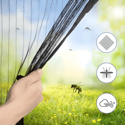 Sela Door Net Screen - Self-Closing, Pet-Friendly Mosquito Net for Doors