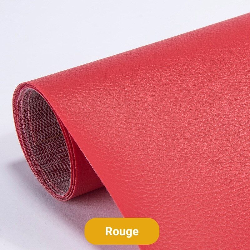 Leather Repair Tape 20x54 in Peel and Stick Vinyl Patch for Furniture Couch Car Seat Jacket | Fix Scratches Tears Rips | Indoor Outdoor