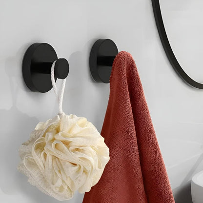 Self-Adhesive Shower Hooks – Durable and Stylish Bathroom Storage Solution