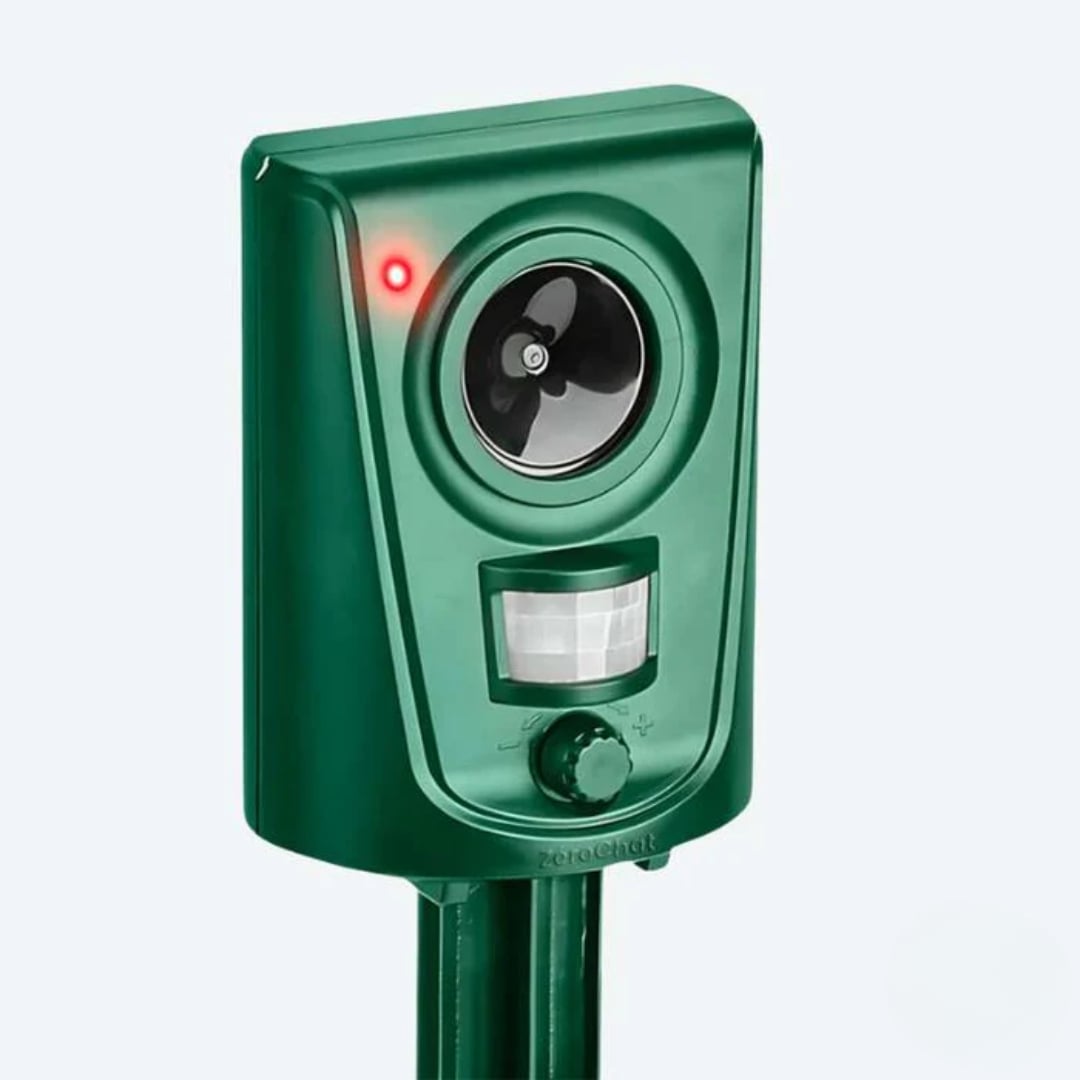 Sentry Ultrasonic Cat Repellent - Outdoor Waterproof, Motion Activated