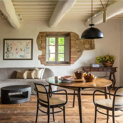 Modular Sculptural Ceiling Light with Adjustable Sections & Custom Finish Options for Dining Room Kitchen Living Room