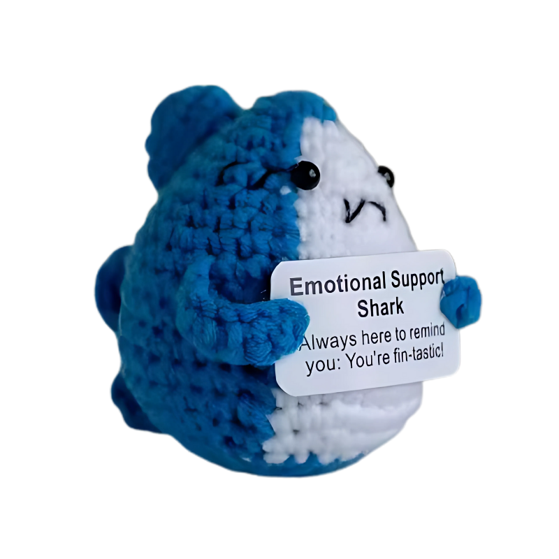 Handmade Mini Plush Companion – Soft Cotton Yarn Toy for Desk, Shelf & Pocket – Stress Relief Cuddle Buddy – Kids & Adults – Cute Animal &