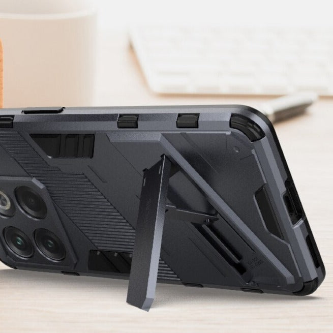 Reinforced Phone Case with Built-In Stand for OnePlus 15 13 12 11 10 Nord – Drop Protection Kickstand Cover Heavy Duty Shield