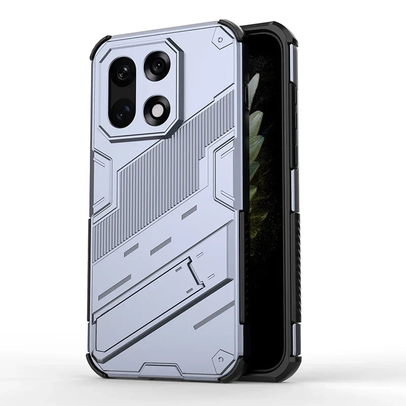 Reinforced Phone Case with Built-In Stand for OnePlus 15 13 12 11 10 Nord – Drop Protection Kickstand Cover Heavy Duty Shield