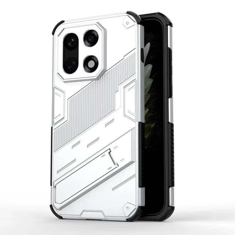Reinforced Phone Case with Built-In Stand for OnePlus 15 13 12 11 10 Nord – Drop Protection Kickstand Cover Heavy Duty Shield