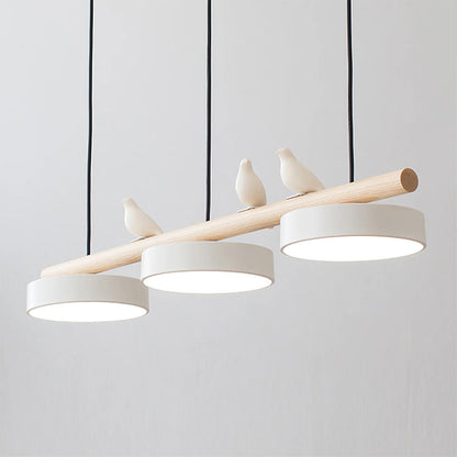 SiennaGlow | Charming Elegant Glass Bird Pendant Light Fixture