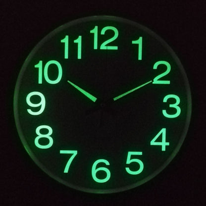Silent LED | Modern Wall Clock with Bright Illumination | 12-Inch Design for Distraction-Free Learning