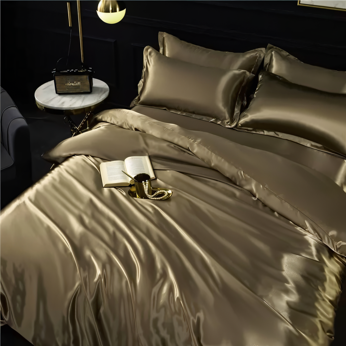 Ortekor SilkCloud Duvet | Premium Silk Bedding with Breathable Comfort | Hypoallergenic Design for Luxurious Sleep
