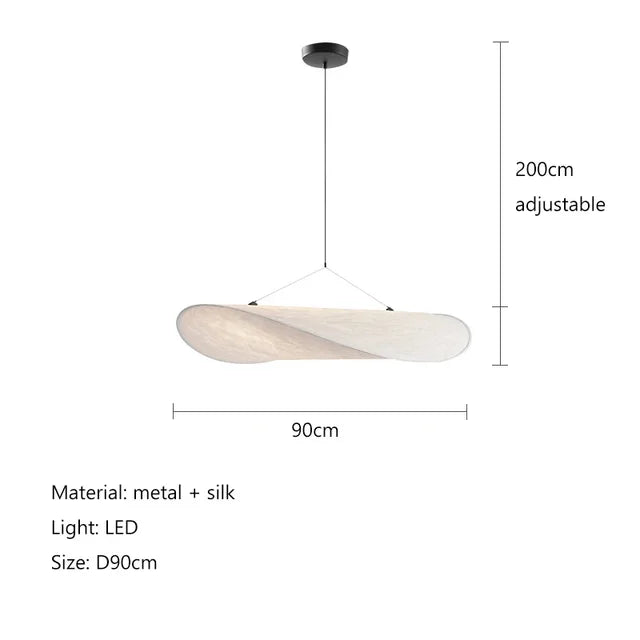 SilkWave | Artisan Table Lamp with Unique Design & Remote Control | Elegant Ambient Lighting for Any Room