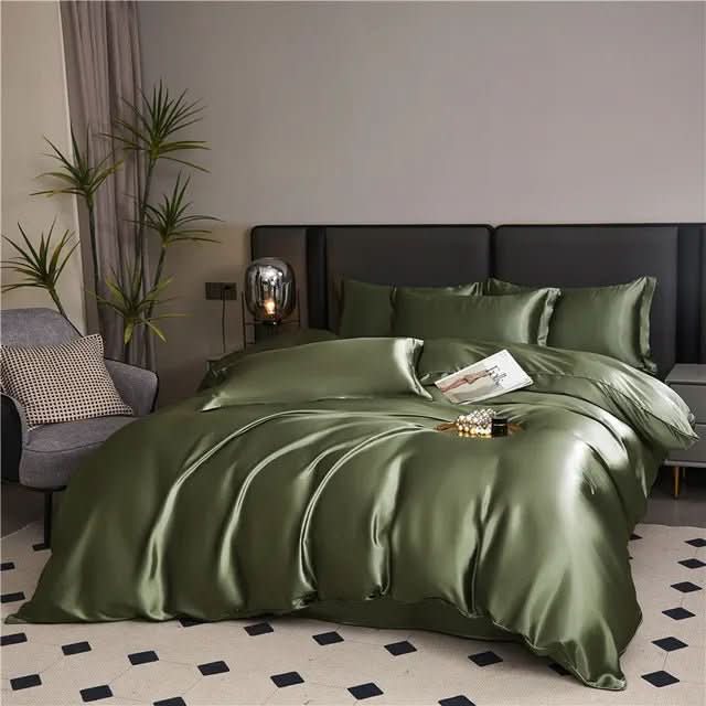 Silk Comfort | Luxurious Silk Duvet Cover for Ultimate Sleep Experience | Breathable and Temperature-Regulating Design