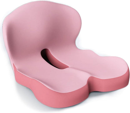 Ergonomic Memory Foam Seat Cushion – Pressure Relief & Non-Slip